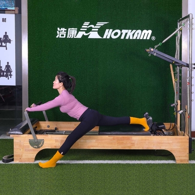Van het Materiaal Diepe Hurkende Pilates van de ladings200kg Pilates Oefening de Hervormermachine