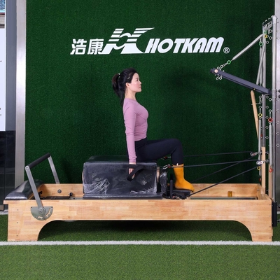 Van het Materiaal Diepe Hurkende Pilates van de ladings200kg Pilates Oefening de Hervormermachine