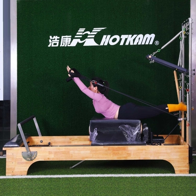 Van het Materiaal Diepe Hurkende Pilates van de ladings200kg Pilates Oefening de Hervormermachine