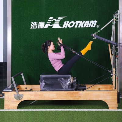 Van het Materiaal Diepe Hurkende Pilates van de ladings200kg Pilates Oefening de Hervormermachine