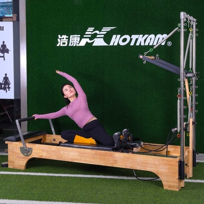 Van het Materiaal Diepe Hurkende Pilates van de ladings200kg Pilates Oefening de Hervormermachine