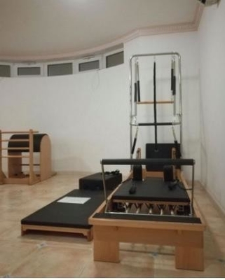 OEM de Houten van het de Oefeningsmateriaal van Staalpilates Hervormer van Pilates met Halve Trapeze