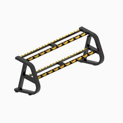 Rek 2 van douanelogo powder coating dumbbell safety Rij