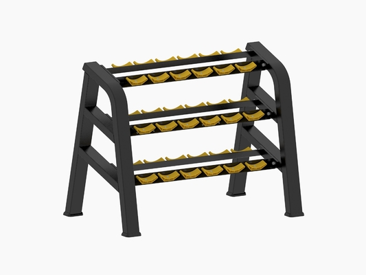 Rek 2 van douanelogo powder coating dumbbell safety Rij