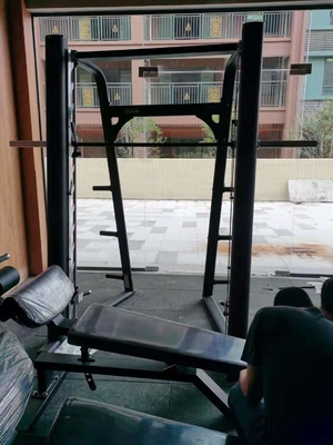 Uitvoerige de Rijmachine van TrainerFitness Smith Machine Squat Rack Gym