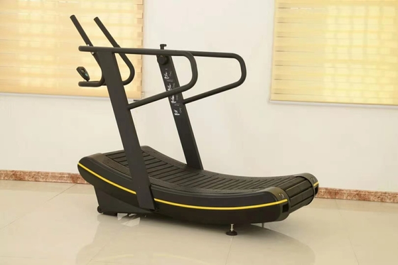3mm van het de Gymnastiekmateriaal van de Buis Commercieel Gebogen Tredmolen Lopend Gebied 1500*440mm