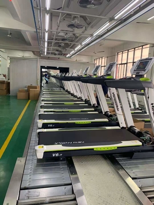 LCD het Scherm die de Lopende van het de Gymnastiekmateriaal van de Machinetredmolen Lading 150kg vouwen