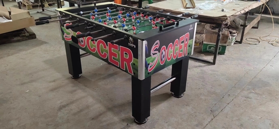 Aanpasbare kleur voetbal voetbal spel tafel Met ABS Ball MDF Rail