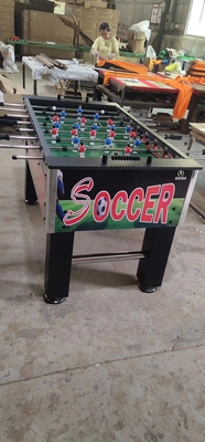 Aanpasbare kleur voetbal voetbal spel tafel Met ABS Ball MDF Rail