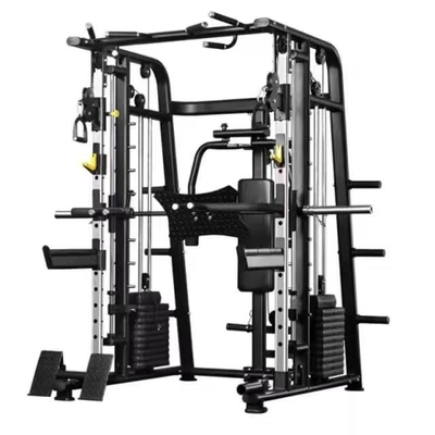 Poedercoating Gym Fitness apparatuur Multifunctionele Smith Weight Stack Trainer