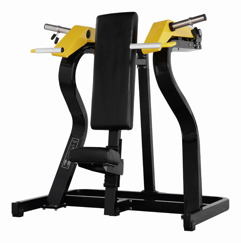 Q235 Roestvrij staal 3.0mm de Vierkante van het de Gymnastiekmateriaal van het Buis Vrije Gewicht Machine van de de Schouderpers